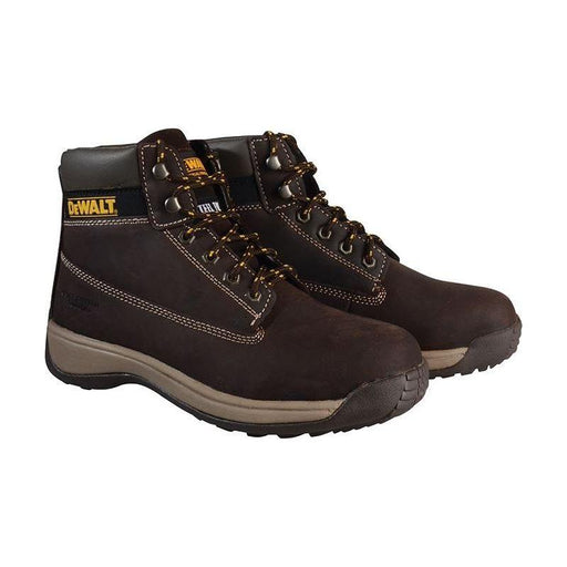 Dewalt Power Tools Apprentice Hiker Nubuck Boots Brown UK 6 EUR 39 DeWALT Power Tools - RockBottom Northampton