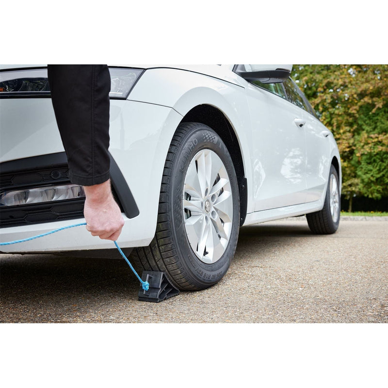 Draper Plastic Wheel Chocks (Pair) Draper - Town Tools