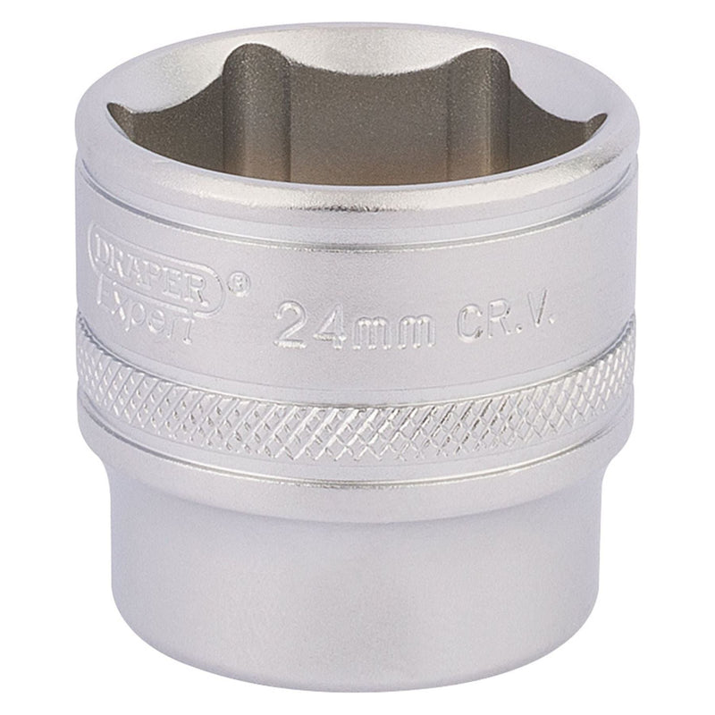 Draper Draper HI-TORQ 6 Point Socket, 3/8" Sq. Dr., 24mm Draper - Town Tools