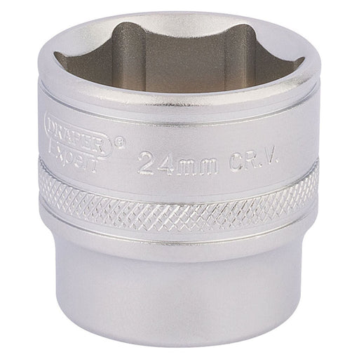 Draper Draper HI-TORQ 6 Point Socket, 3/8" Sq. Dr., 24mm Draper - Town Tools