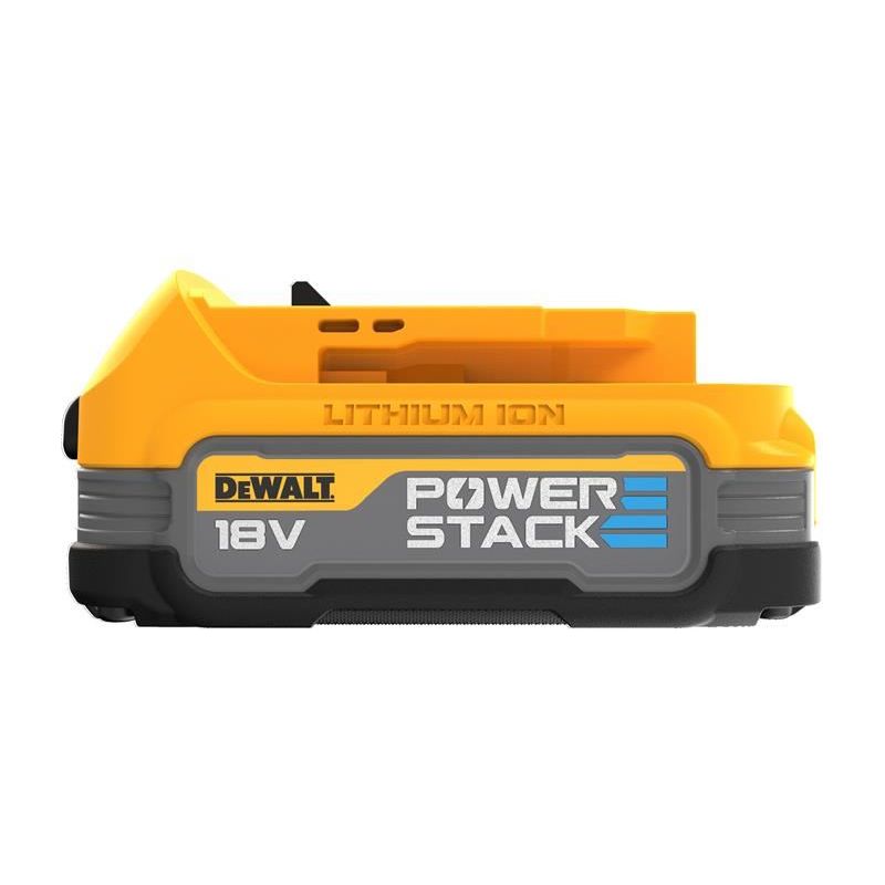 Dewalt Power Tools DCBP034 XR POWERSTACK™ Slide Battery 18V 1.7Ah Li-ion DeWALT Power Tools - RockBottom Northampton