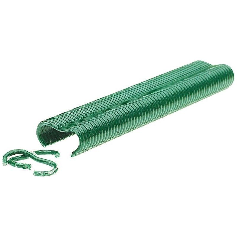 Rapid VR22 Fence Hog Rings Pack 1600 Green Boxed Rapid - RockBottom Nothampton
