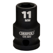 Draper Draper HI-TORQ Metric Impact Socket, 1/2" Sq. Dr., 11mm Draper - Town Tools