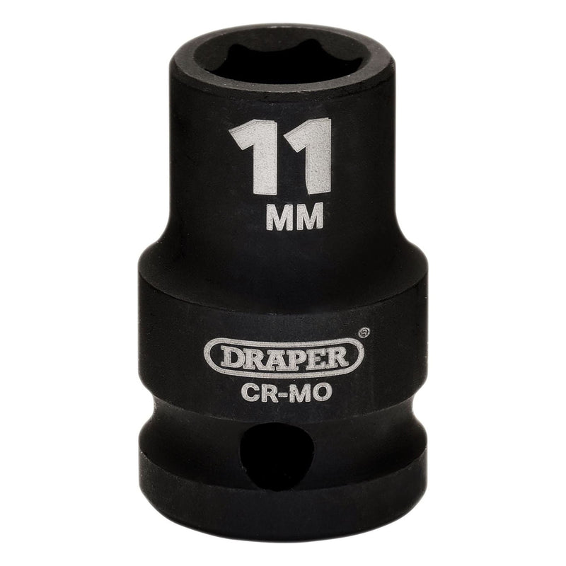 Draper Draper HI-TORQ Metric Impact Socket, 1/2" Sq. Dr., 11mm Draper - Town Tools