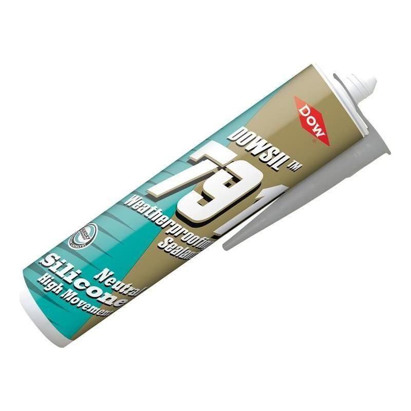 Dowsil 791 Silicone Sealant Grey 310ml Dowsil - RockBottom Northampton