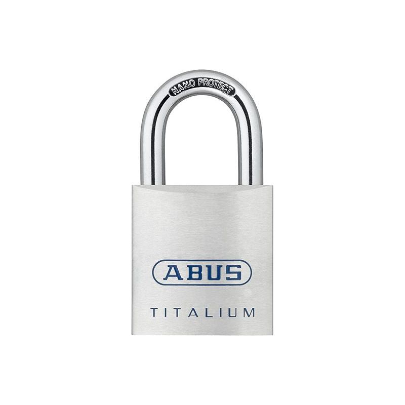Abus Mechanical 80TI/40mm TITALIUM™ Padlock Carded ABUS Mechanical - RockBottom Northampton 