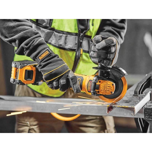 Dewalt Power Tools DCG409T1 XR Advantage Grinder 125mm 18V 1 x FlexVolt 6.0Ah Li-ion DeWALT Power Tools - RockBottom Northampton