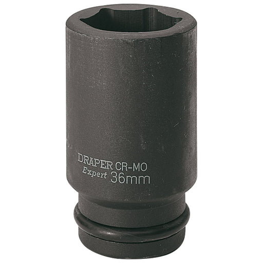 Draper HI-TORQ 6 Point Deep Impact Socket, 3/4" Sq. Dr., 36mm 71940 Draper - Town Tools 
