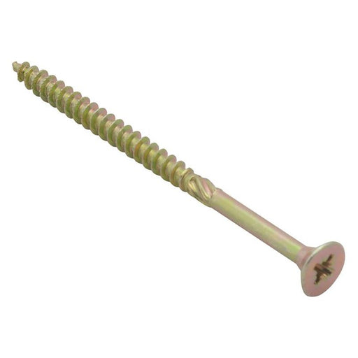 Forgefix Spectre™ PZ Compatible Wood Screw CSK ZYP 5.0 x 80mm Box 100 ForgeFix - RockBottom Northampton