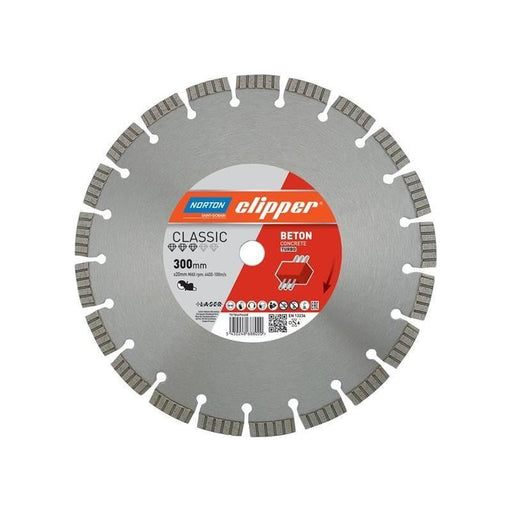 Norton Clipper Classic Beton Diamond Blade 300 x 20mm Norton Clipper - RockBottom Nothampton