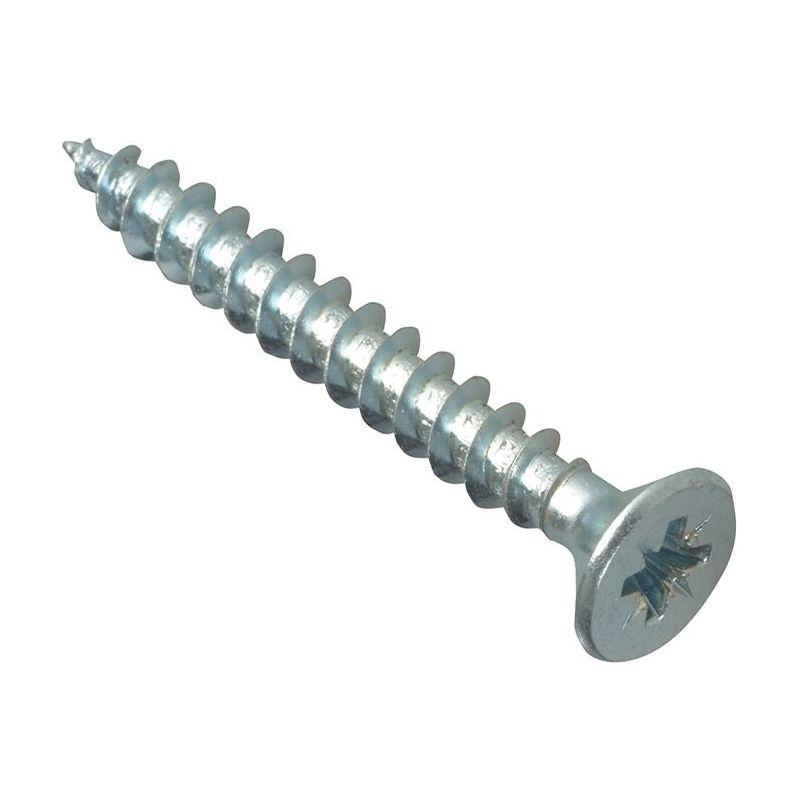 Forgefix Multi-Purpose Pozi Compatible Screw CSK ST ZP 5.0 x 40mm Forge Pack 15 ForgeFix - RockBottom Northampton