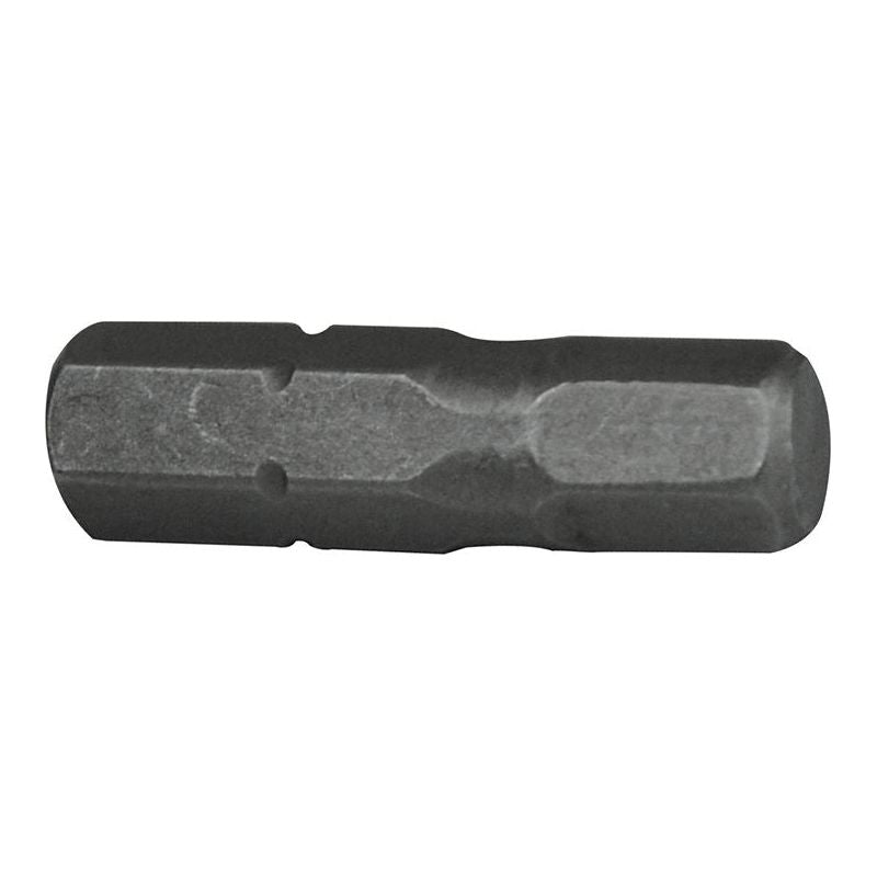 Faithfull Hex S2 Grade Steel Screwdriver Bits 5 x 25mm (Pack 3) Faithfull - RockBottom Northampton