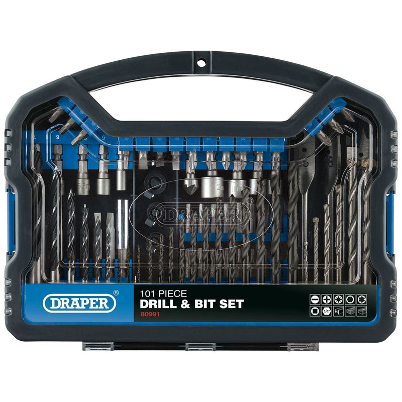 Draper Drill Bit and Accessory Kit (101 Piece) 80991 Draper - Town Tools 