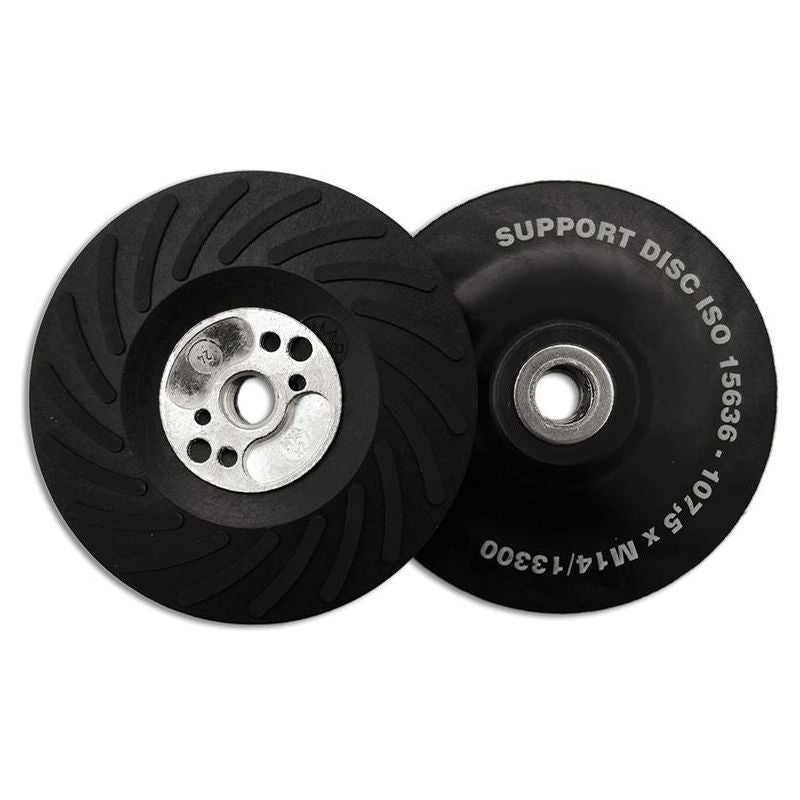 Flexipads World Class Angle Grinder Turbo Pad ISO Hard 115mm (4.5in) M14 Flexipads World Class - RockBottom Northampton