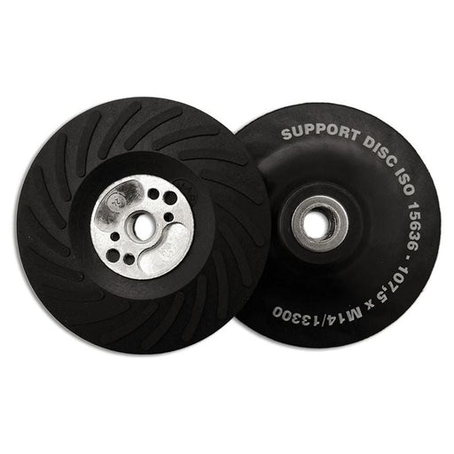 Flexipads World Class Angle Grinder Turbo Pad ISO Hard 115mm (4.5in) M14 Flexipads World Class - RockBottom Northampton