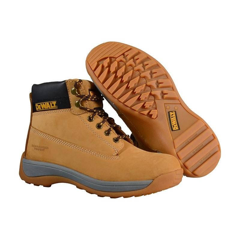 Dewalt Power Tools Apprentice Hiker Nubuck Boots Wheat UK 4 EUR 37 DeWALT Power Tools - RockBottom Northampton