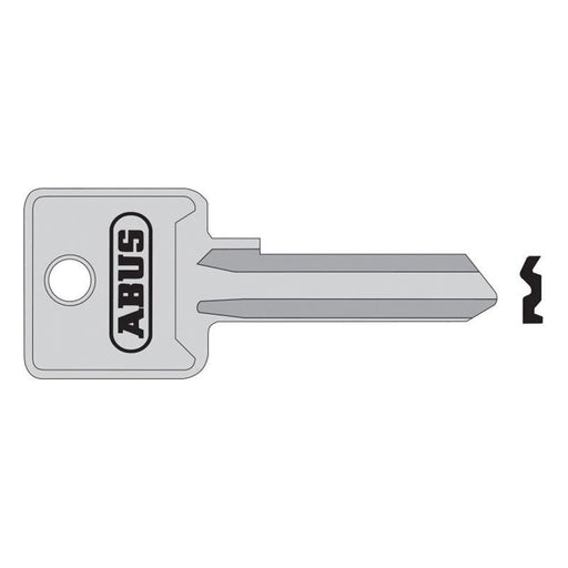 Abus Mechanical 85/50 50mm +60 Right Hand Key Blank ABUS Mechanical - RockBottom Northampton 