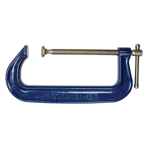 Irwin® Record® 121 Extra Heavy-Duty Forged G-Clamp 250mm (10in) IRWIN® Record® - RockBottom Northampton