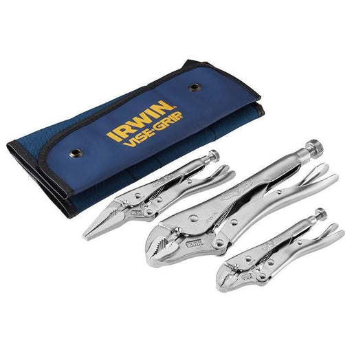 Irwin® Vise-Grip® TVG73 Locking Pliers Set, 3 Piece IRWIN® Vise-Grip® - RockBottom Northampton