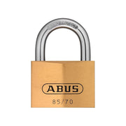 Abus Mechanical 85/70mm Brass Padlock Keyed Alike 121 ABUS Mechanical - RockBottom Northampton 