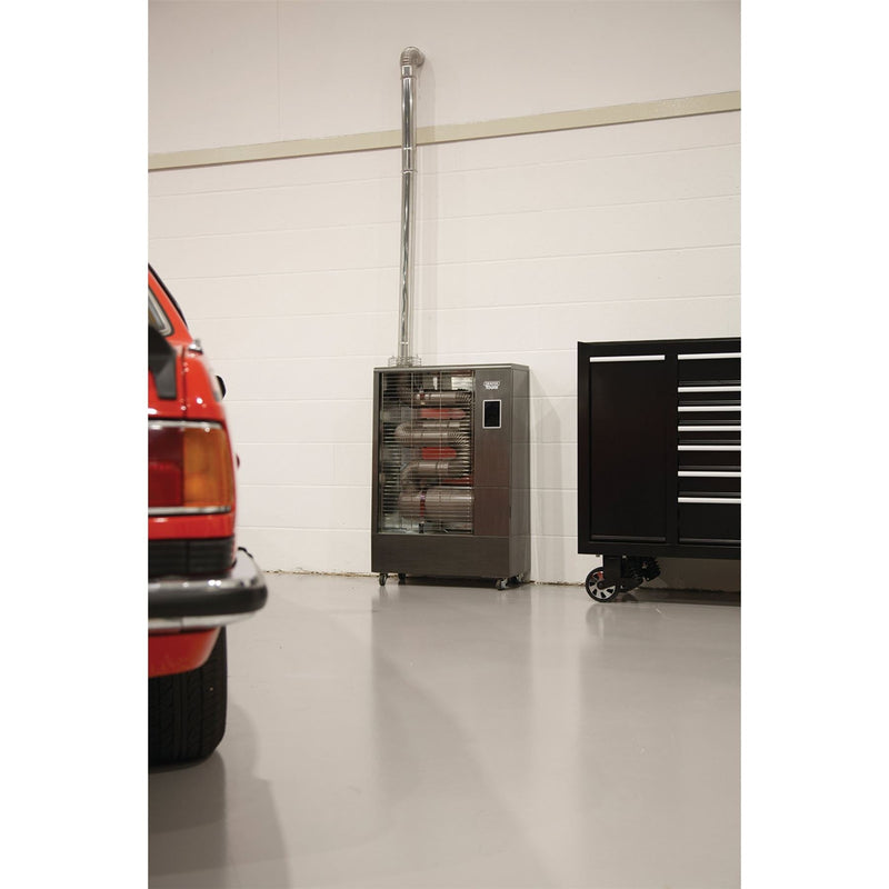 Draper 230V Far Infrared Diesel Heater with Flue Kit, 40,000 BTU/11.6kW 18037 Draper - Town Tools 