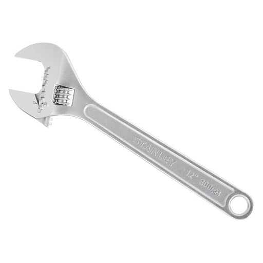 Stanley® Hand Tools Metal Adjustable Wrench 300mm (12in) STANLEY® Hand Tools - RockBottom Nothampton
