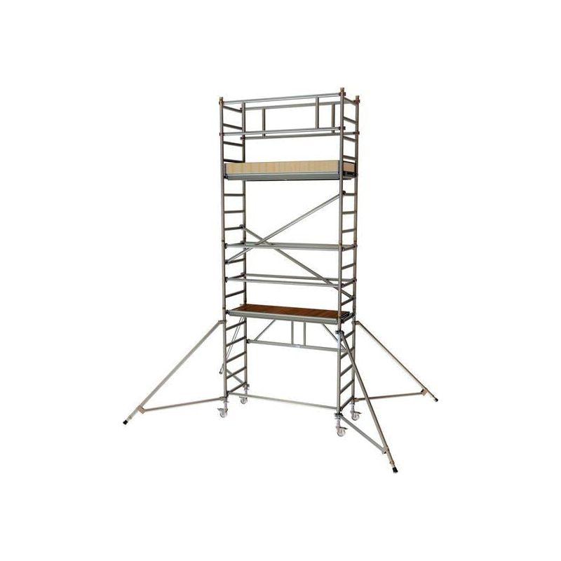 Zarges PaxTower 3T with Toeboards & Stabilisers Platform Height 3.6m Zarges - RockBottom Northampton