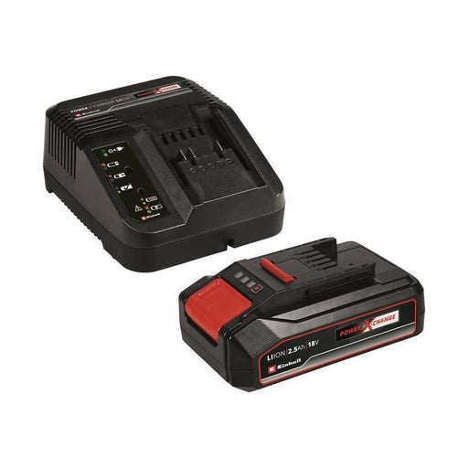 Einhell Power X-Change Battery & Charger Starter Kit 18V 1 x 2.5Ah Li-ion Einhell - RockBottom Northamptin
