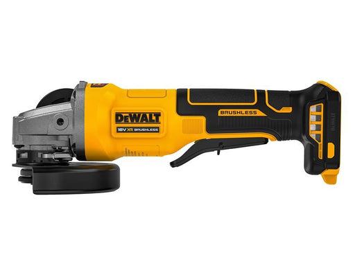 DeWALT Power Tools DCG408N XR Brushless Paddle Switch Angle Grinder 18V Bare Unit DeWALT Power Tools - RockBottom Northampton