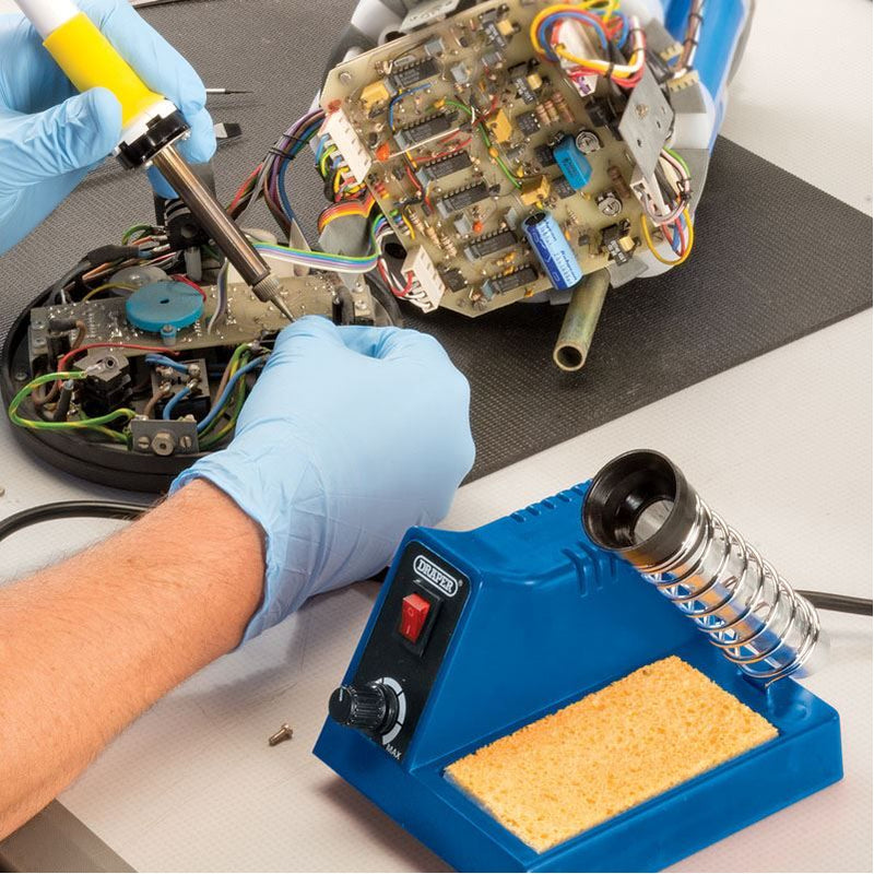 Draper Soldering Station, 40W 61478 Draper - Town Tools 