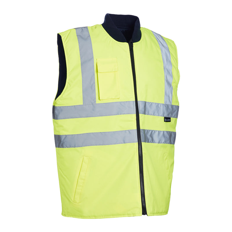 Blackrock Hi-Vis Bodywarmer - Yellow size 4XL