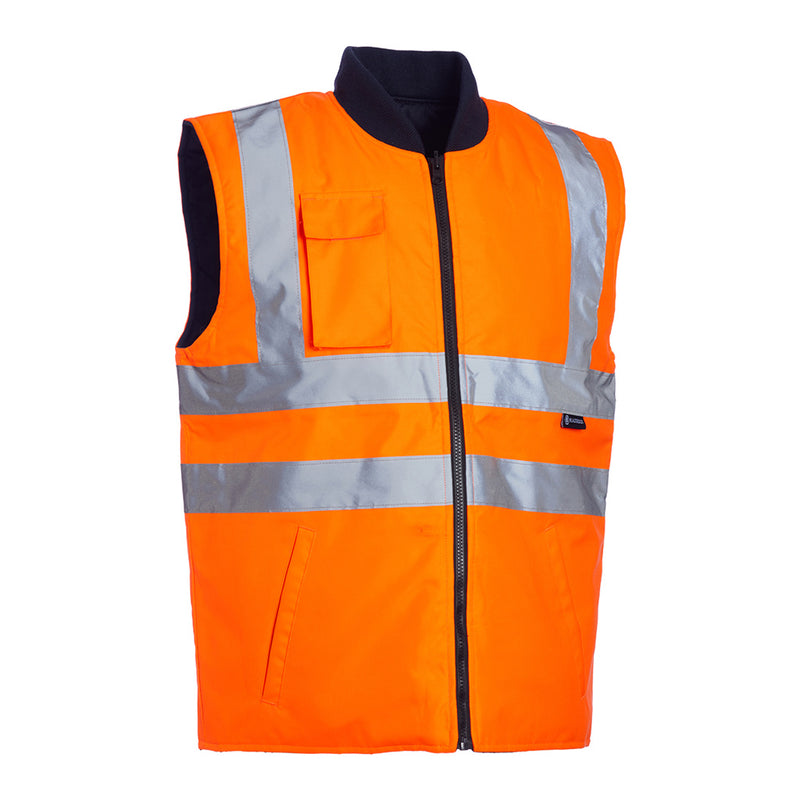 Blackrock Hi-Vis Bodywarmer - Orange size L