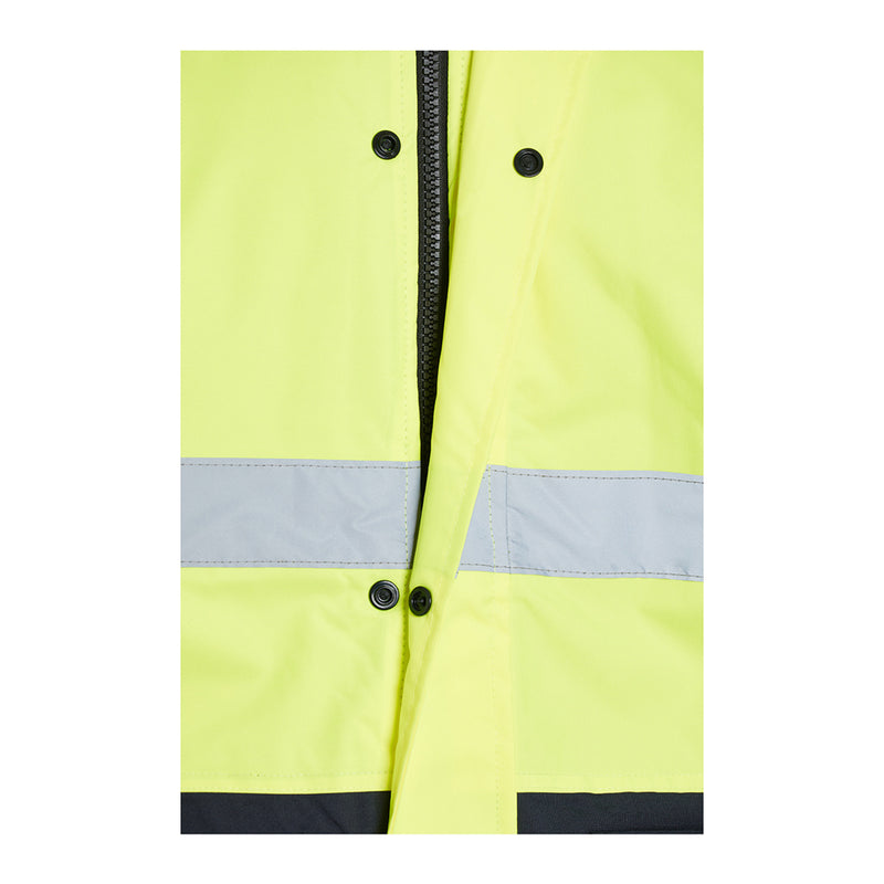 Blackrock Hi-Vis Two-Tone Coat - Yellow/Navy size 2XL