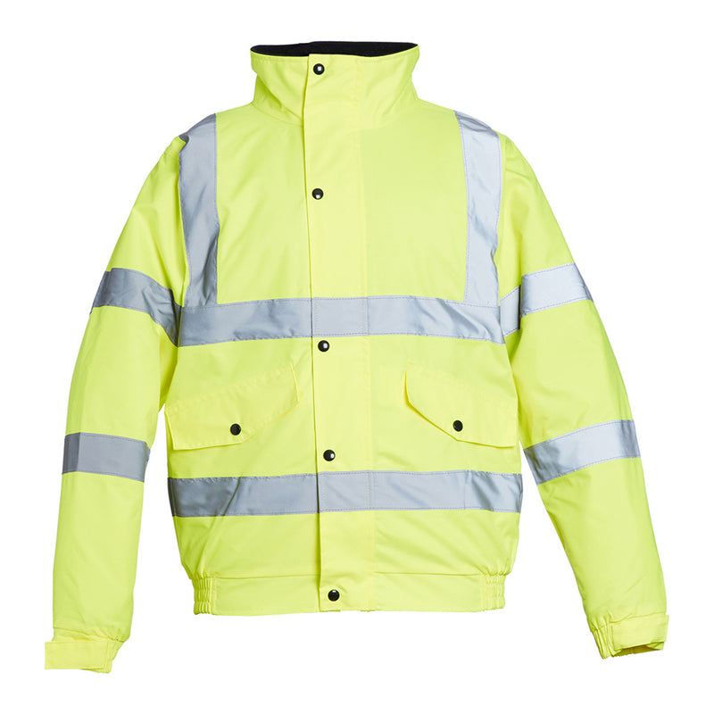 Blackrock Hi-Vis Bomber Jacket - Yellow size S