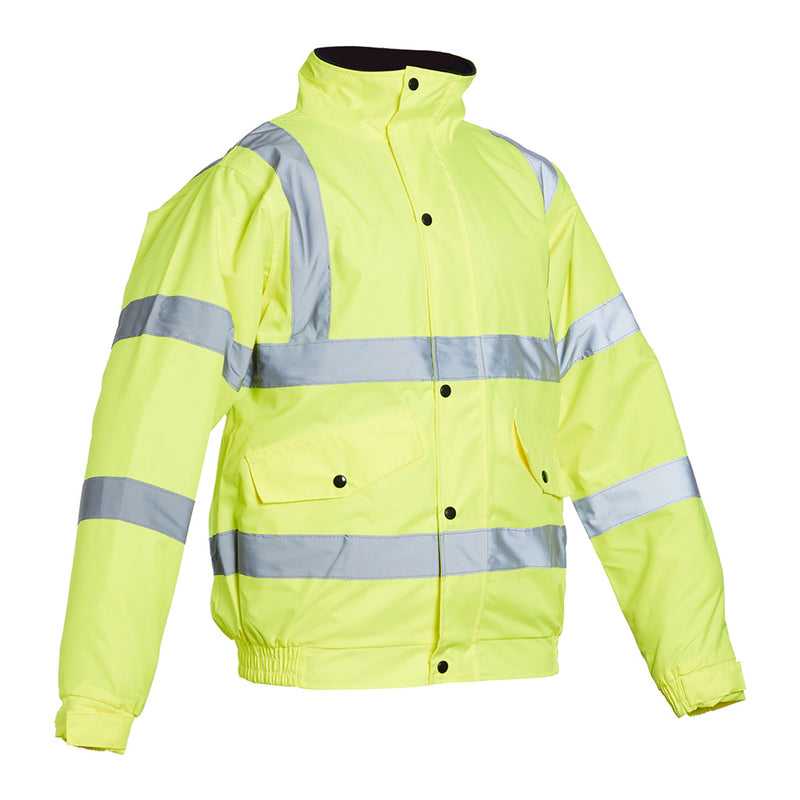Blackrock Hi-Vis Bomber Jacket - Yellow size M