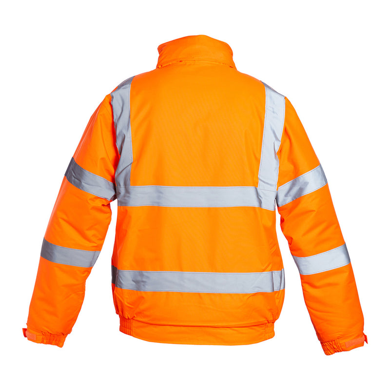 Blackrock Hi-Vis Bomber Jacket - Orange size S