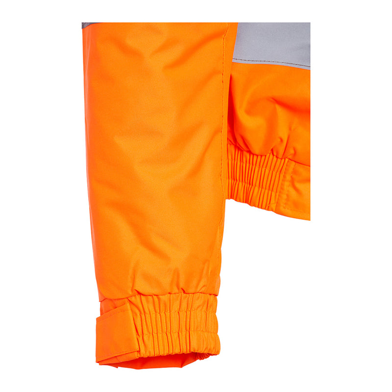 Blackrock Hi-Vis Bomber Jacket - Orange size M