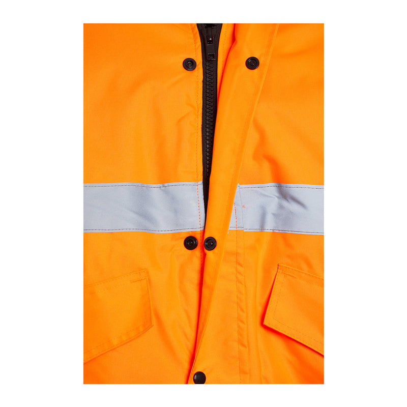 Blackrock Hi-Vis Bomber Jacket - Orange size 2XL
