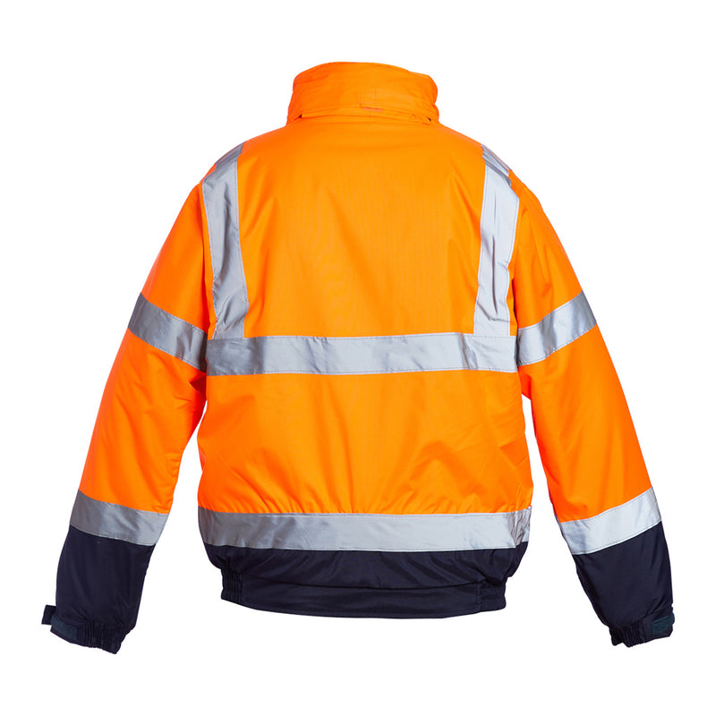 Blackrock Hi-Vis Two-Tone Bomber - Orange/Navy size L