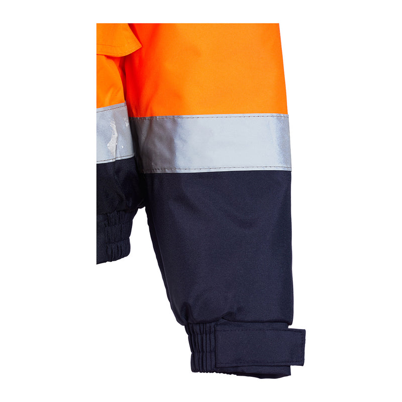 Blackrock Hi-Vis Two-Tone Bomber - Orange/Navy size 3XL