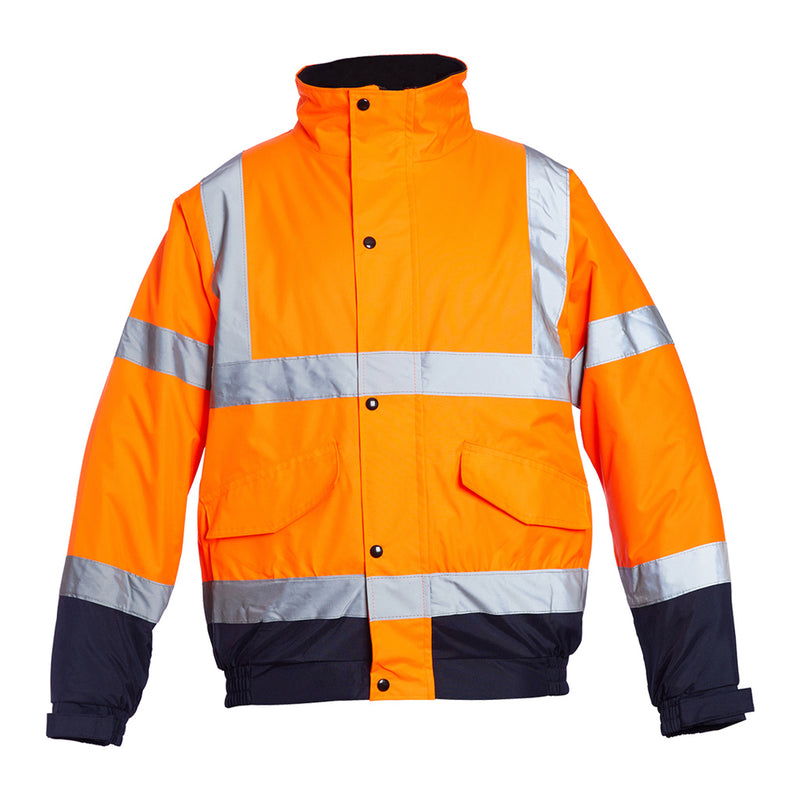 Blackrock Hi-Vis Two-Tone Bomber - Orange/Navy size 4XL