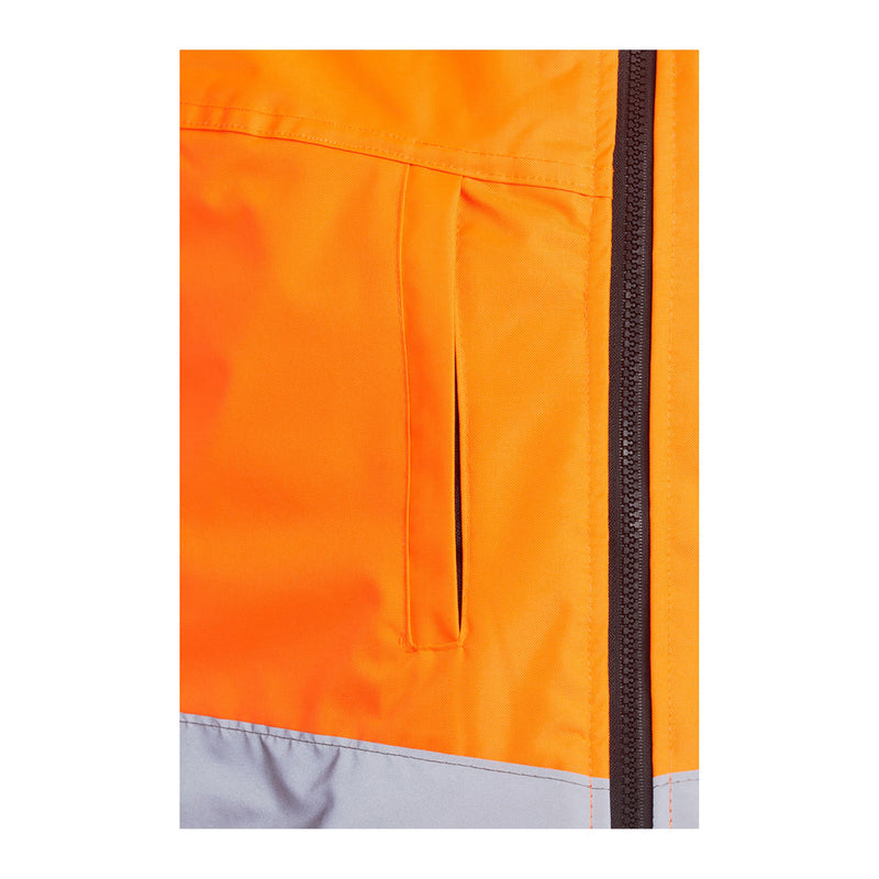 Blackrock Hi-Vis Two-Tone Gilet - orange size M