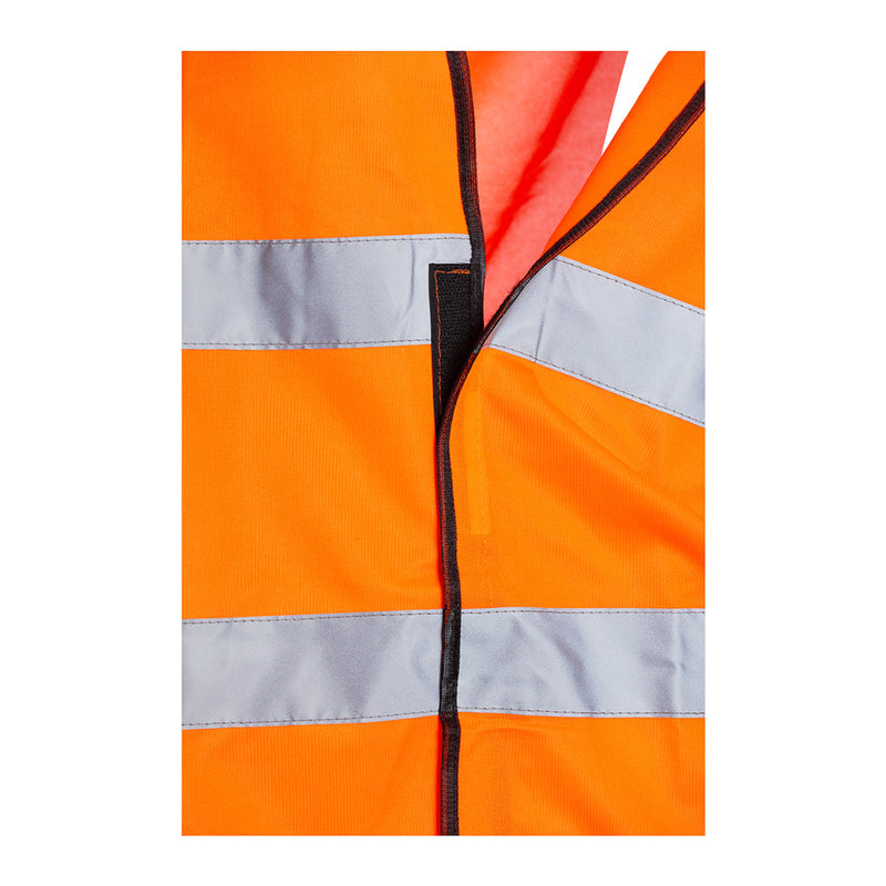Blackrock Hi-Vis Long Sleeve Vest/Waistcoat - Orange size M
