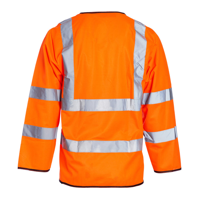 Blackrock Hi-Vis Long Sleeve Vest/Waistcoat - Orange size 5XL