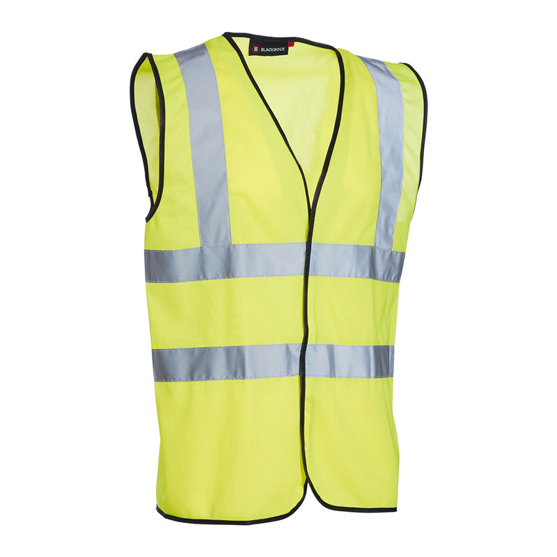 Blackrock Hi-Vis Sleeveless Vest/Waistcoat - Yellow size S