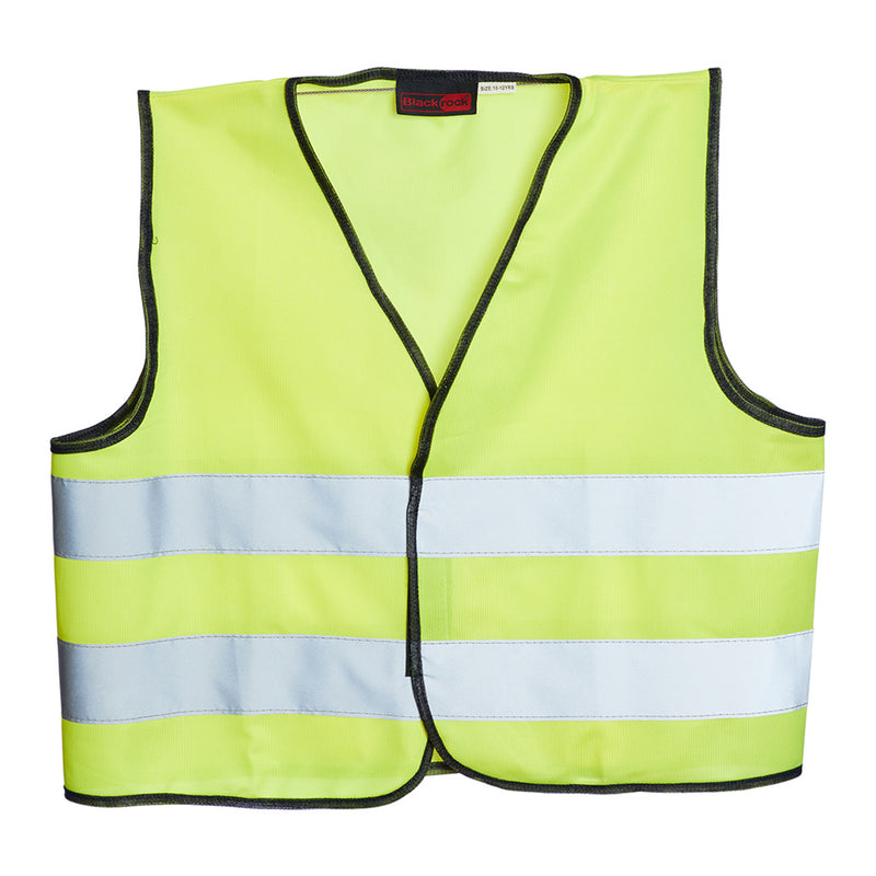 Blackrock Hi-Vis Children's Vest - Yellow size 4-6 yrs