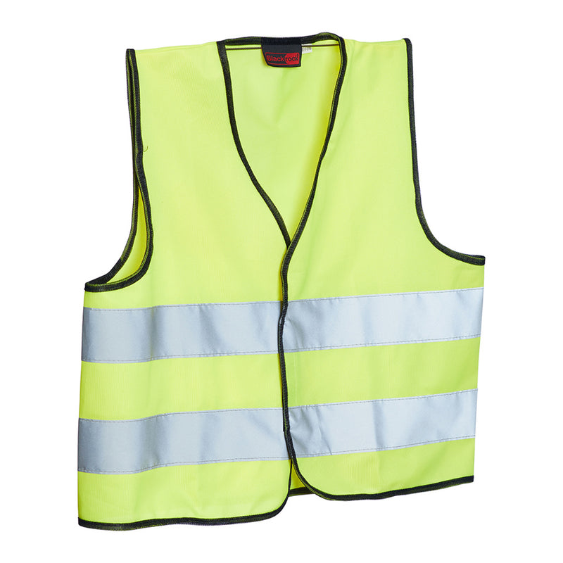 Blackrock Hi-Vis Children's Vest - Yellow size 7-9 yrs