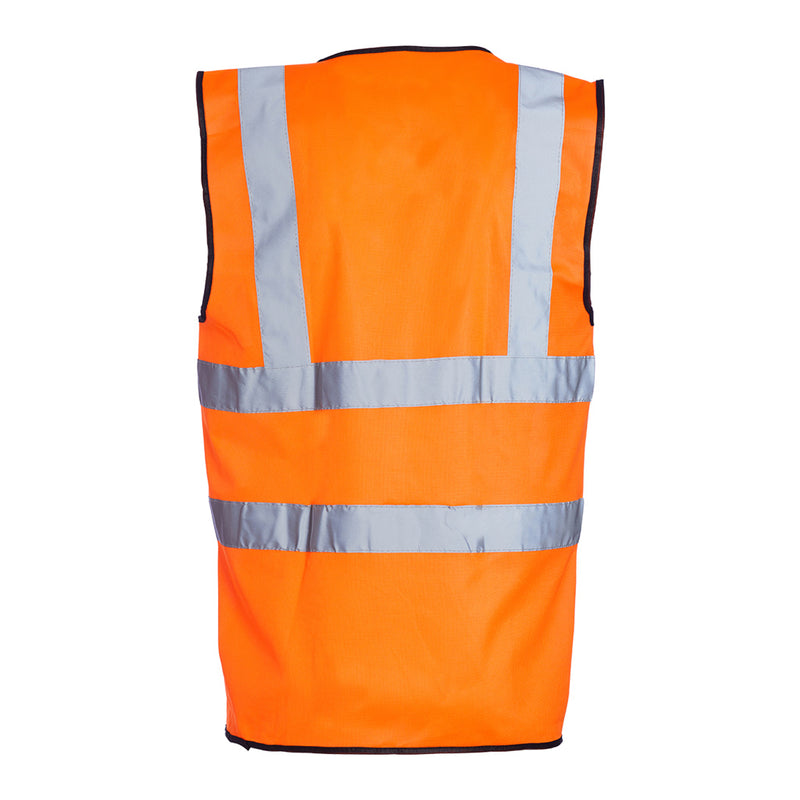Blackrock Hi-Vis Sleeveless Vest/Waistcoat - Orange size L