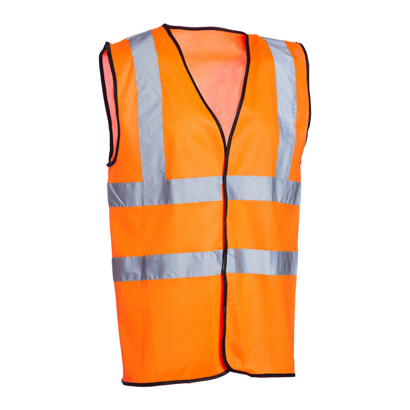 Blackrock Hi-Vis Sleeveless Vest/Waistcoat - Orange size 4XL
