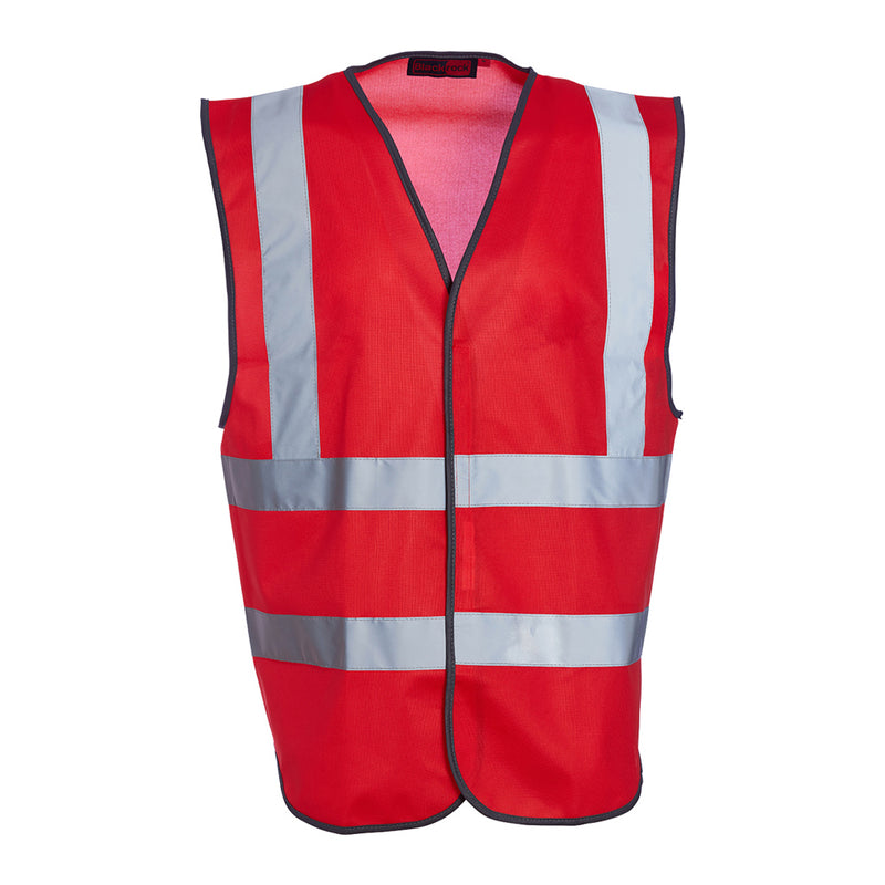 Blackrock Hi-Vis Sleeveless Vest/Waistcoat - Red size S